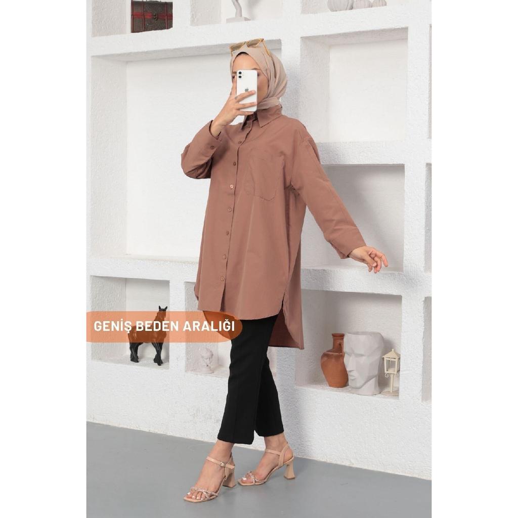 Cămașă cu tăietură liberă