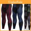Men's Printed Spliced Fitness Pants Quick-drying Milk Silk Fabric Animal Pattern Suitable For All Seasons