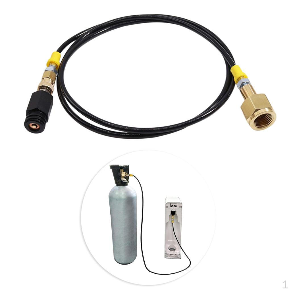 

Adapter Hose 60inch CGA320-14/W21.8-14 to TR21-4 Sparkling Machine Maker Direct Connector for B