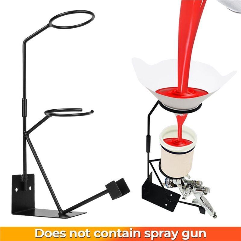 Spray Gun Holder Car Paint Sprayer Stand Bracket Storage Rack Household Steel Accessories