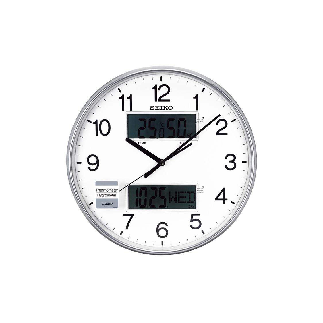 SEIKO Quartz Movement Wall Clock Unisex White QXL013S QXL013S 32.8CM
