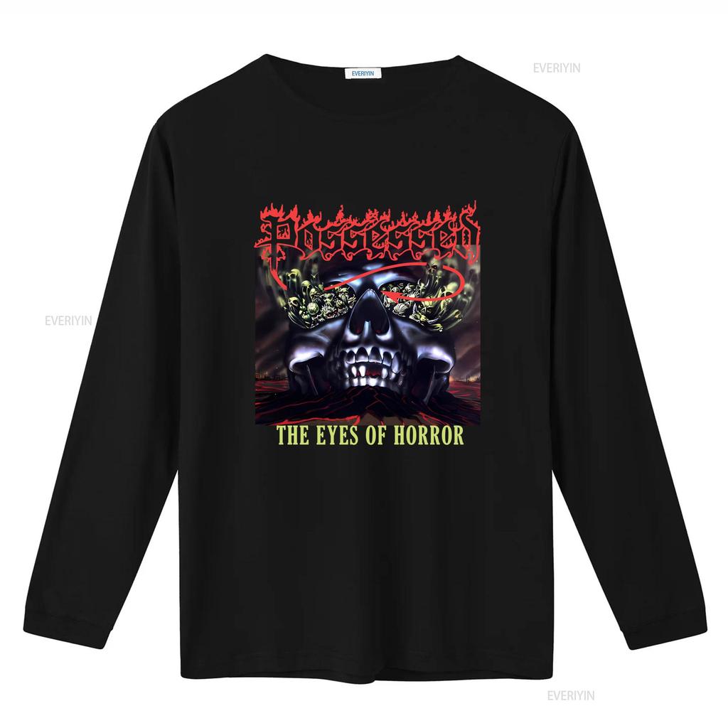 Besessen Die Augen Des Horrors T-Shirt Death Metal Band Print Erhältlich in S XL 2XL 3XL Neu Lang oder s vintage Gewaschen