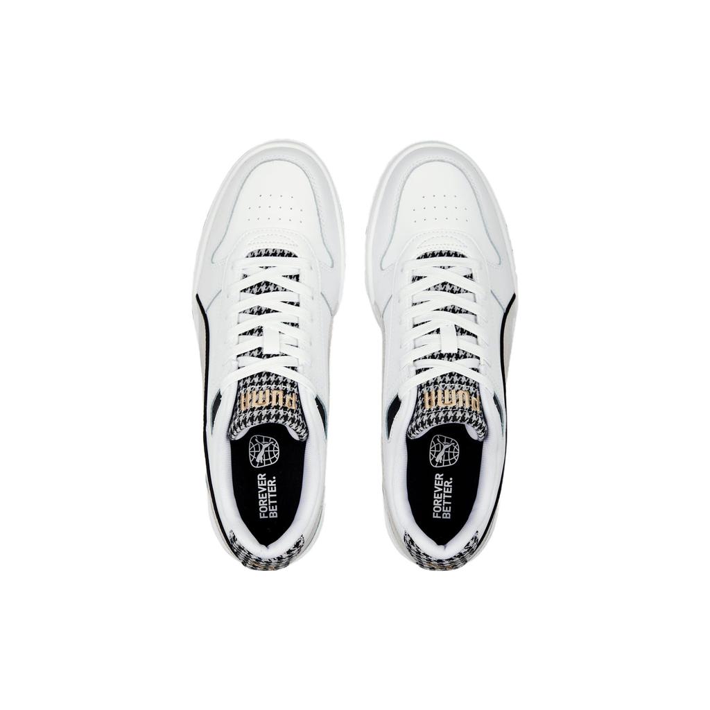 Puma Rbd Game Low Houndstooth Sneakers Unisex Sneakers White Gray 389321-01