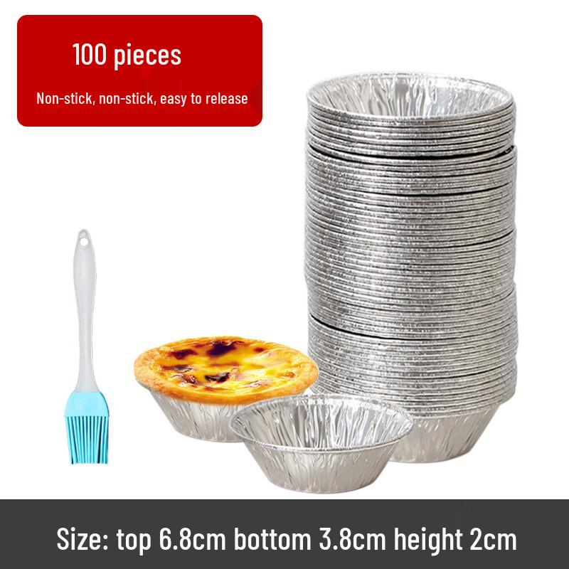 Yi Xiao Bei Egg Tart & Baking Foil Cups, 100-Count