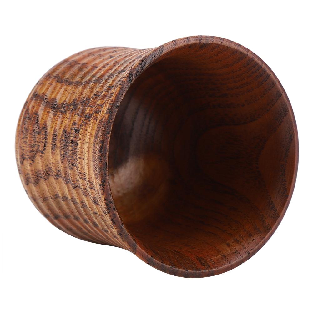 Wooden Cup Natural Wood Coffee T Beer Milk Mug