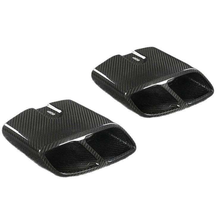 Carbon Fiber Exhaust Tip Cover for Porsche Panamera 971