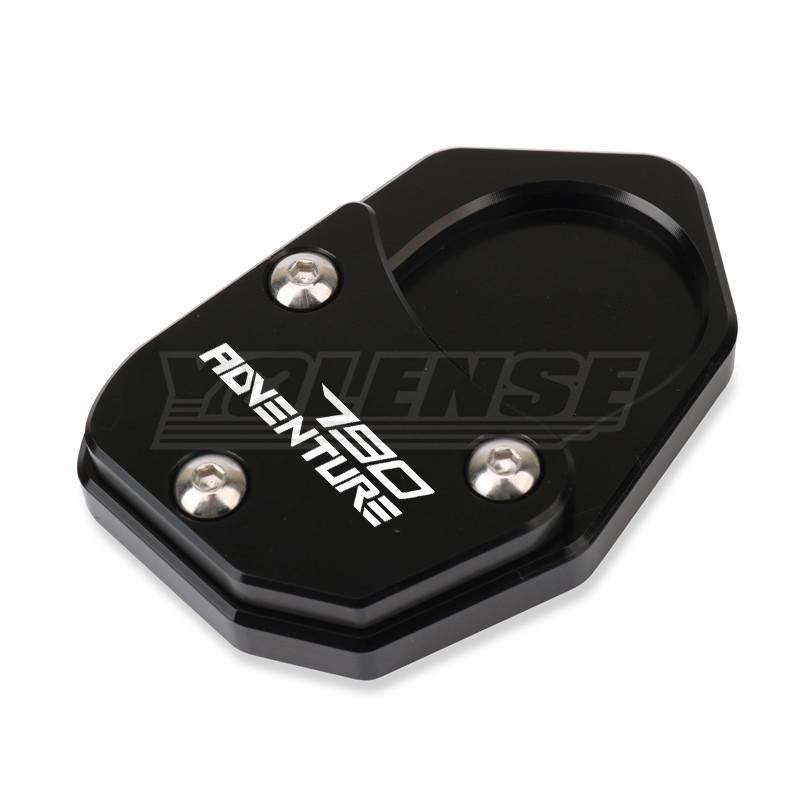 Motorcycle Kickstand Foot Side Stand Extension Pad Support Plate Enlarge Stand For 790 890 Adventure 790 ADV 890 ADV 2024-2025