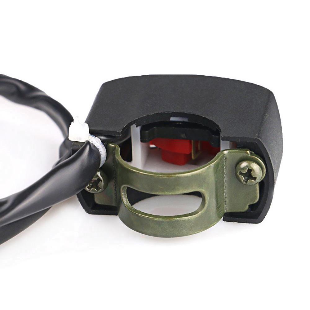 Motorcycle Handlebar Mount On-Off Button Switch Double Flash Dangerous Lamp Switch Controller Switch