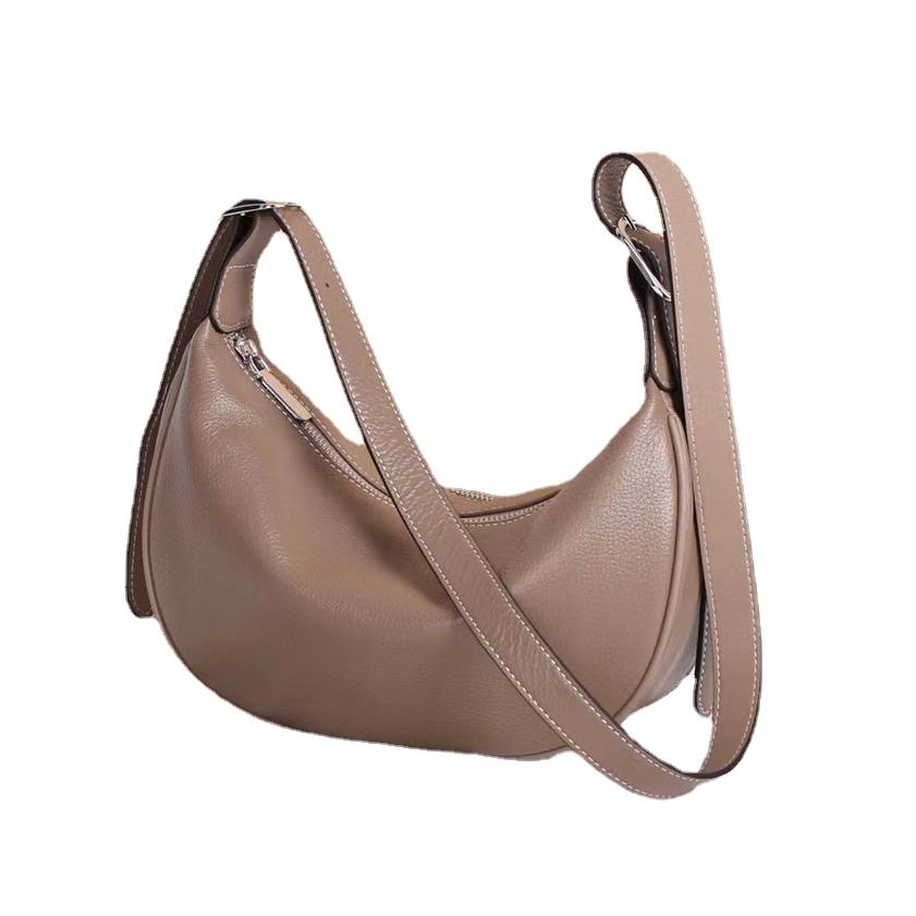 

Стильная женская сумка-слинг из натуральной кожи Top Grain Leather - повседневная сумка через плечо и через плечо из натуральной кожи