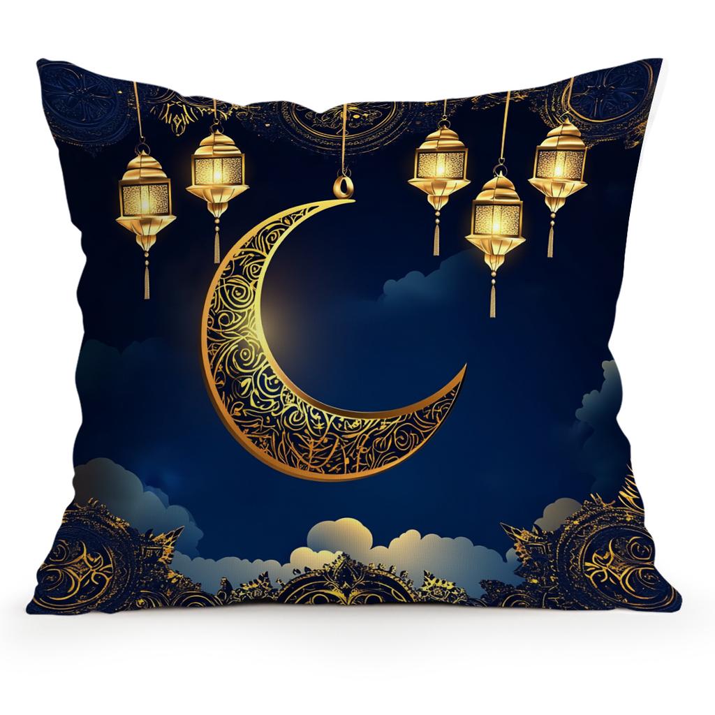 Ramadan Festival Retro Geometric Cushions Pillowcase Polyester Cushion Cover Throw Pillow Pillowcover Home Car Sofa Decor
