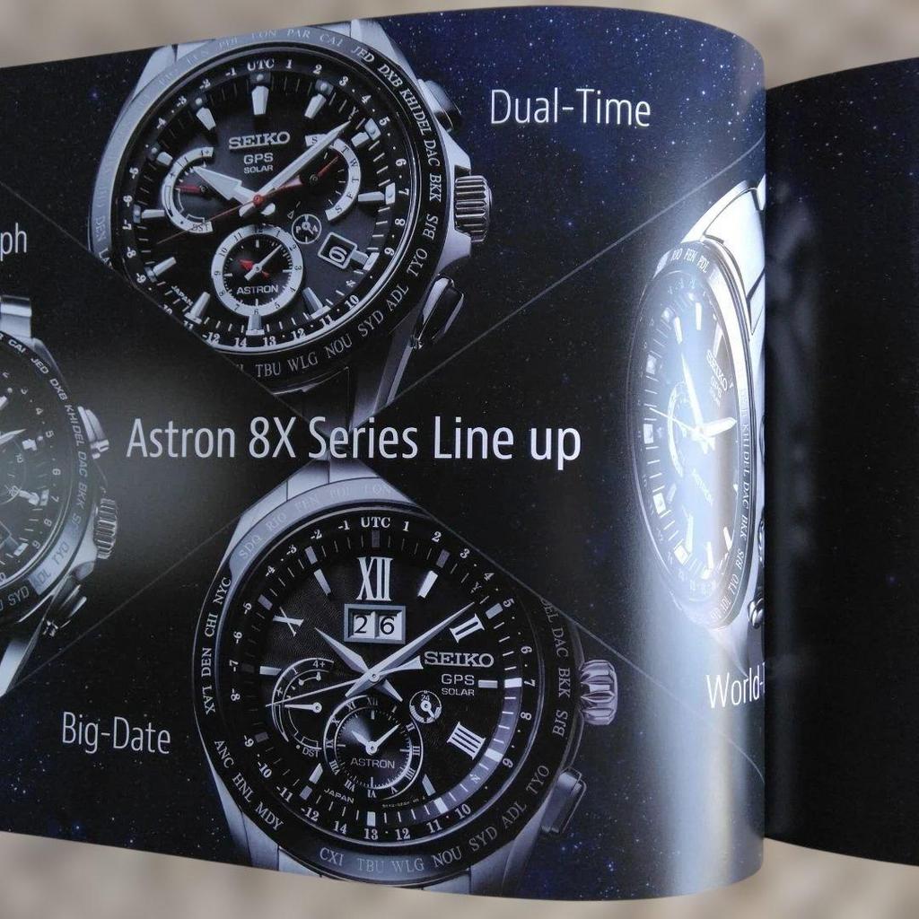 Used SEIKO 2018 Men's Collection Catalog