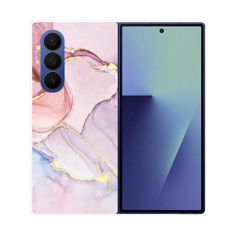 For Samsung Galaxy Z Fold 7 5G Phone Case Cover Transparent Back Protective Shell Coque For Samsung Z Fold7 Clear Hard PC Fundas