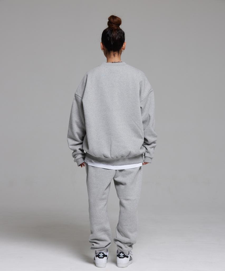 CREAM SODA LAB Lab Never Give Up Gloves Training Jogger Pants Grey