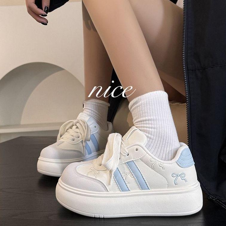 Zhao Ruth Platform Women's Autumn New Chic Board Shoes Niche Versatile Casual Bread Shoes