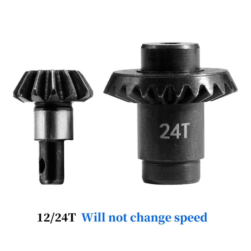 Remote Control Car Truck Model Upgrades Hardened Steel Gear Set 20T 24T Steel Gears for Remote Control