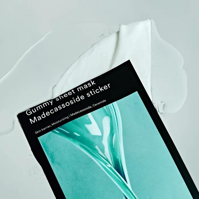 Gum-takji Sheet Mask Madecassoside Sticker 10 Sheets