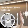 1-10m 2835 5V USB Hand Sweep Light Strip 30 lights/M White Warm Led Light Home Living Room Cabinet Linear Aisle Atmosphere Decor