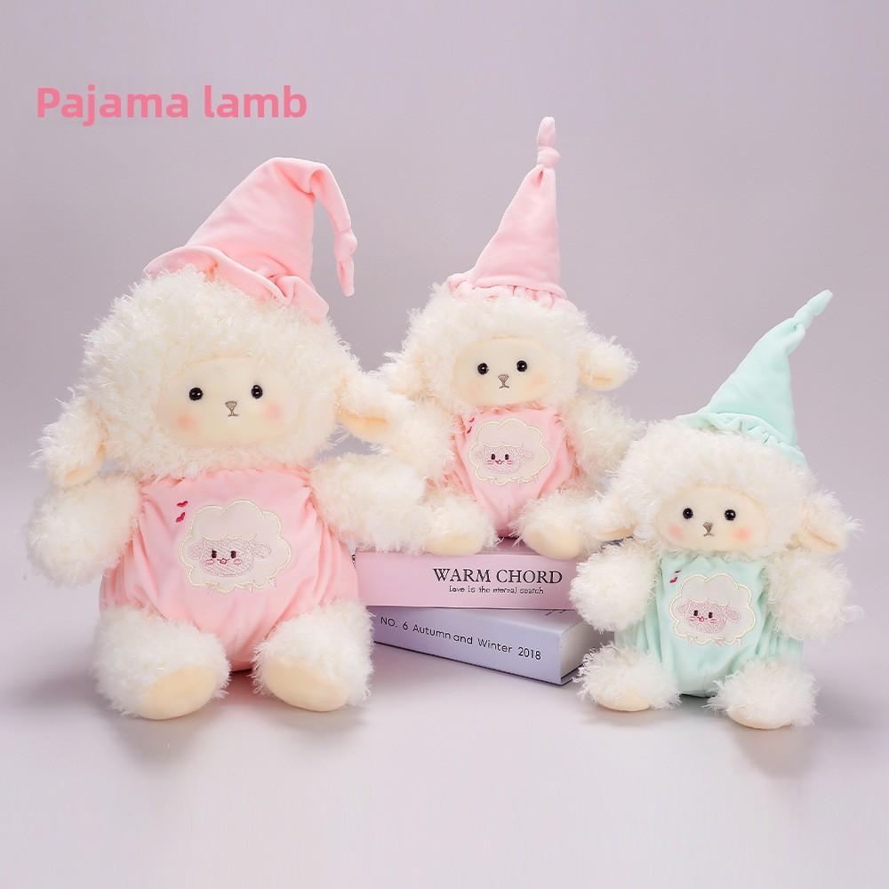 Plush Toy Sheep With Soft Polyester Fur And Pp Cotton Fill For Kids Sleep Companion Birthday Gift