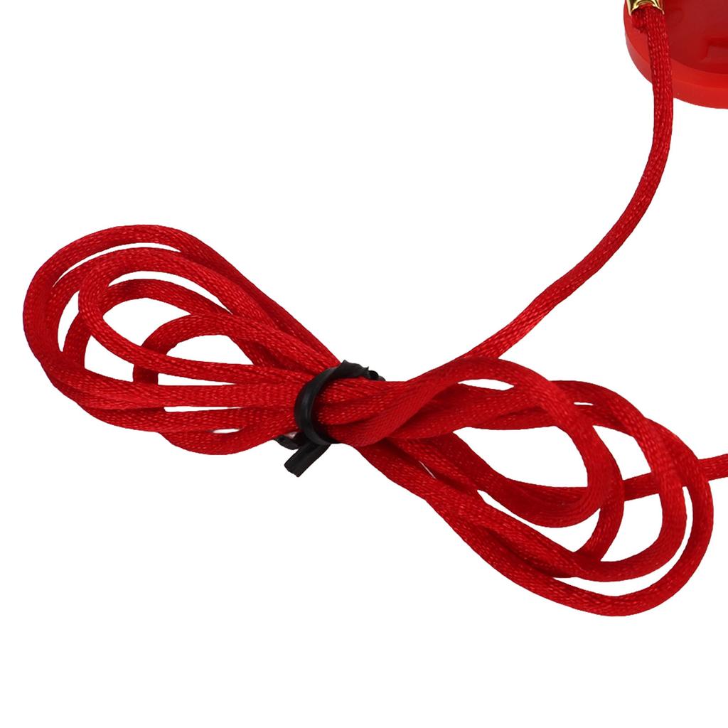 2PCS Running Machine Safety Switch Emergency Stop Magnet Treadmill Key with Circular Insert Red