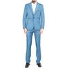 Men's Slim Button Suit  Color Dress Host Show Jacket Coat & Pant