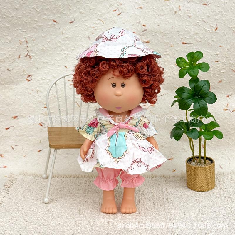 24cm Spanish Mia Potato Doll Dress-Up Set with Plush Outfit