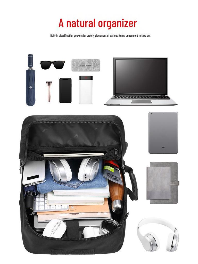 Men's Large Capacity Waterproof Travel Backpack for Mountaineering