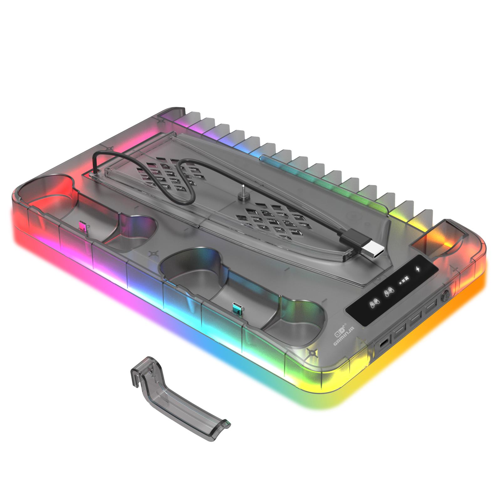 GAMINJA P58 RGB Cooling Stand For