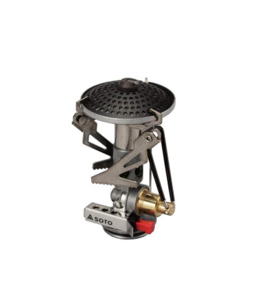 SOTO Micro Regulator Stove, Made in Japan, Single Burner, SOD-300S