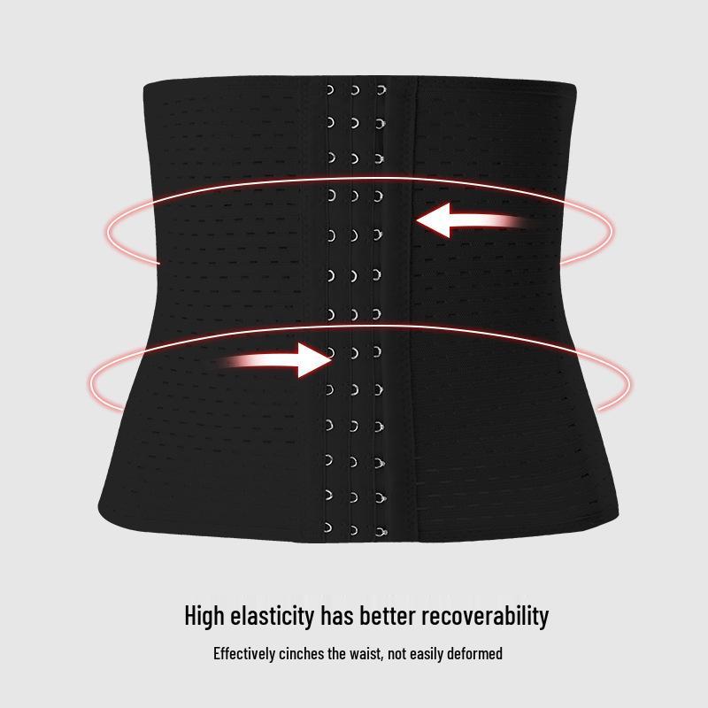 Grenzüberschreitender Bauchbinde - 3 Reihen, 13 Haken Taillenformer, Schlankmachender Postpartaler Stützgürtel, Starke Bauchkontrolle.