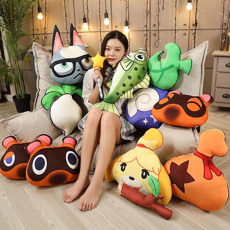 Anime Game Animal Crossing Forest Friends Plush Toy Pillow For Kids