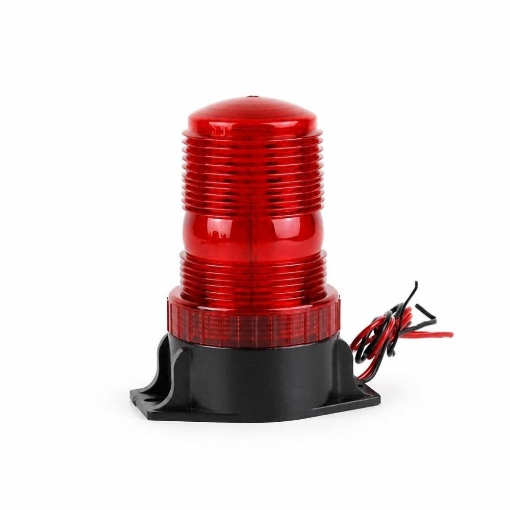 30 LED Strobe Warning Lamp Top Mount Emergency Signal Light Low Power LED Warning Light  School Bus