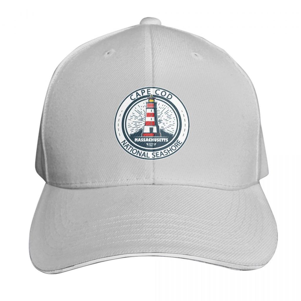 Cape Cod National Seashore Massachusetts Badge Baseball Cap Birthday Hat Unisex Luxury Caps GirlS Hats Unisexs