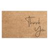 30pcs Natural Kraft Paper Thank You Card Enterprise Store Business Thank You Order Card Wholesale Custom Gift Decoration Card
