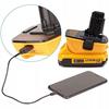 Adattatore Rosfix Dewalt DC9096 per batteria Dewalt (DCA1820) Giallo - Nero
