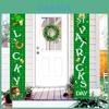 St. Patrick's Day Door Curtain-irish Green Banner Perfect Party Decor!