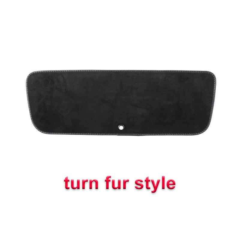 For Tesla Model Y Rear Seat Backrest Protection Pad Car Trunk Mat Rear Seat Accessories Interior Styling