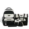 Lee Shen Fashion Japanese Style Student Backpack 5-Piece Set