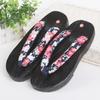 Fashion Japanese Traditional Geta Flat Bottom Unisex Wooden Paulownia Clog Man Woman Ninja Cosplay Shoes Flip Flop Summer Sandals 2025