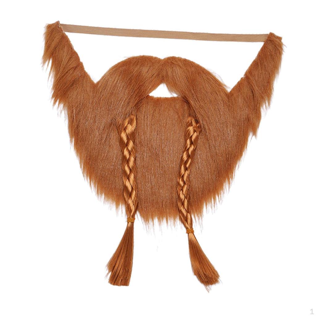 Fake Beard And Makeup for Carnival, Festive Show, Holidays