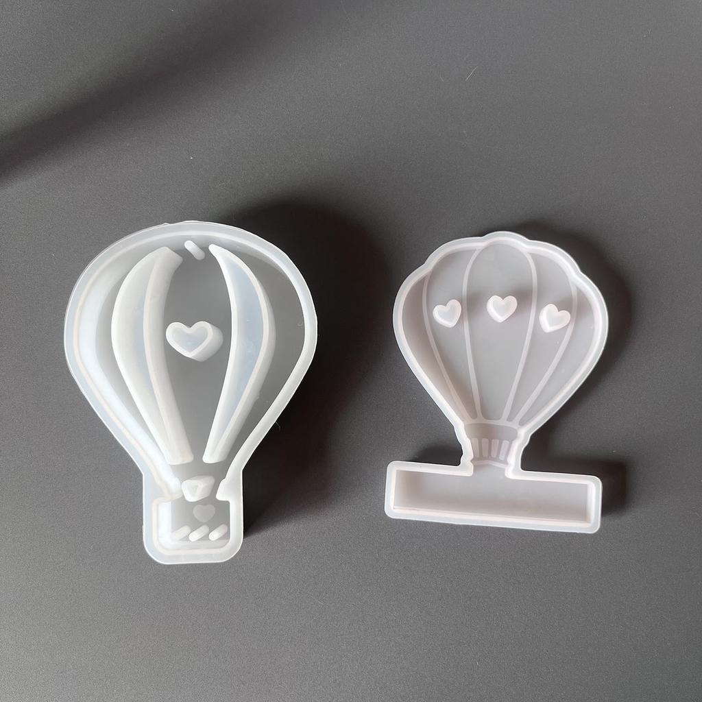 Romantischer Heißluftballon Silikonform Sommer Ballon Gips Ornamentform Umgebungslicht Heißluftballon Einsatz Tropfform