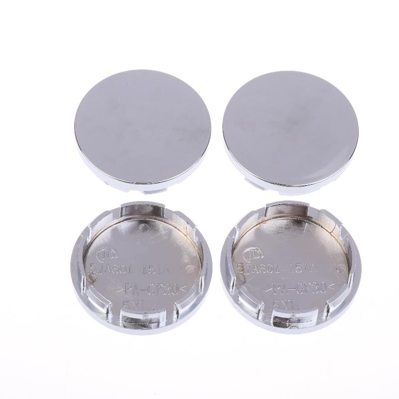 4Pcs Universal Abs Vehicle Tyre Tire Rim Cover Protector Decoration 56Mm Car Wheel Center Hub Caps Diy Accessories