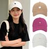 Fashion Love Heart Summer Baseball Cap Sweet Adjustable Empty Top Hat Breathable Casual Golf Fishing Cap Women Girls