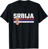 NEW LIMITED Serbia Srbija Serbian Flag Proud Serb Design Gift T-Shirt Unisex T-Shirt