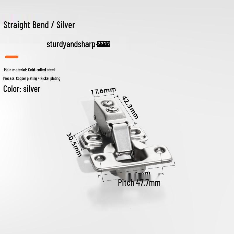 

Special American-Style Cushion Furniture Short Arm Hydraulic Hinge for Cabinets and Narrow Edge Doors