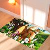 Kawaii Masha and the Bear Doormat Home Decor Items Kitchen Rugs Living Room Foot Mat Entrance Carpet Bedroom Rug Non-slip Pad