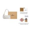 Coach Teri 25 Brand Micro Logo Detachable Shoulder Strap Faux Leather Crossbody Bag Medium Women Bags Chalk-White CV933-IMXU5