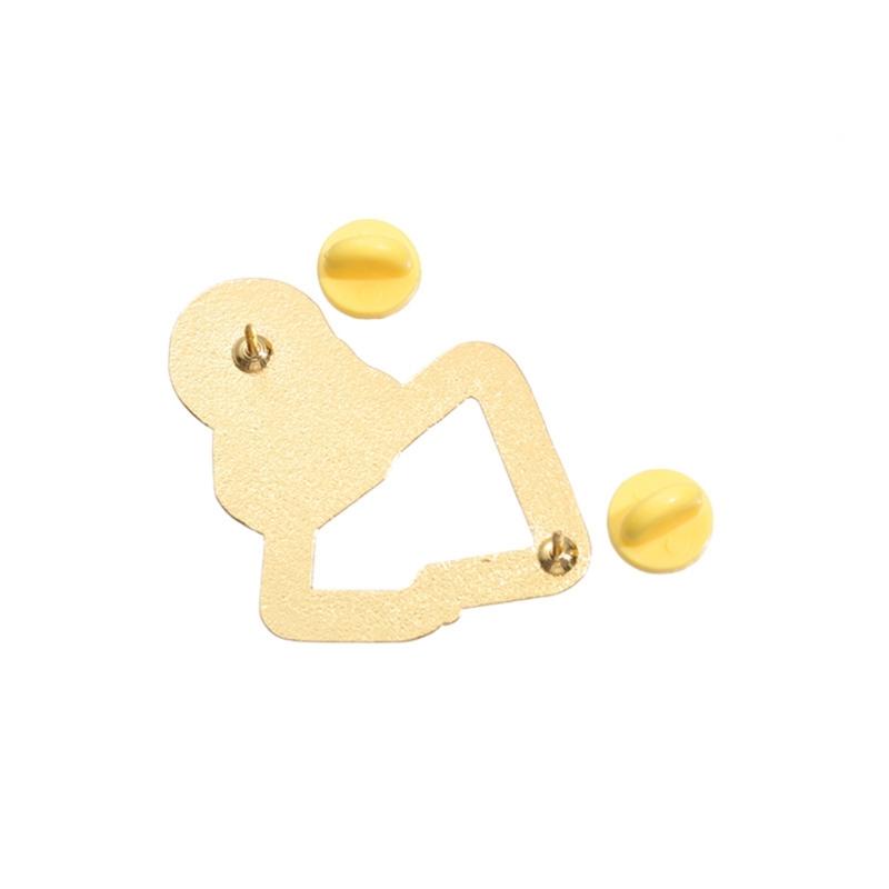 Brooch Pin Alloy Lapel Badge Hat Clip Stylish Breastpin Clothing Accessories for Religious Event and Fashion Enthusiasts
