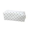 Korean Polka Dot Large Capacity Square Pencil Case, Student Stationery Bag