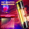 Automatic Telescopic & Heating Male Masturbator Men Masturbation Silicone Sex Real Vagina Pussy Masturbator for Man Erotic Toys