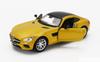 BURAGO Mercedes-Benz Miniature Car 1/32 BENZ AMG GT (C190) 2016 (Yellow)